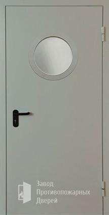Фото двери «Однопольная с круглым стеклом EI-30» в Дедовску
