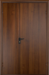 Фото двери «Полуторная МДФ глухая EI-30» в Дедовску